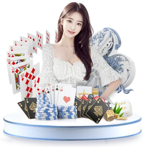 Bàn Rồng Hổ với hai lá bài Rồng và Hổ